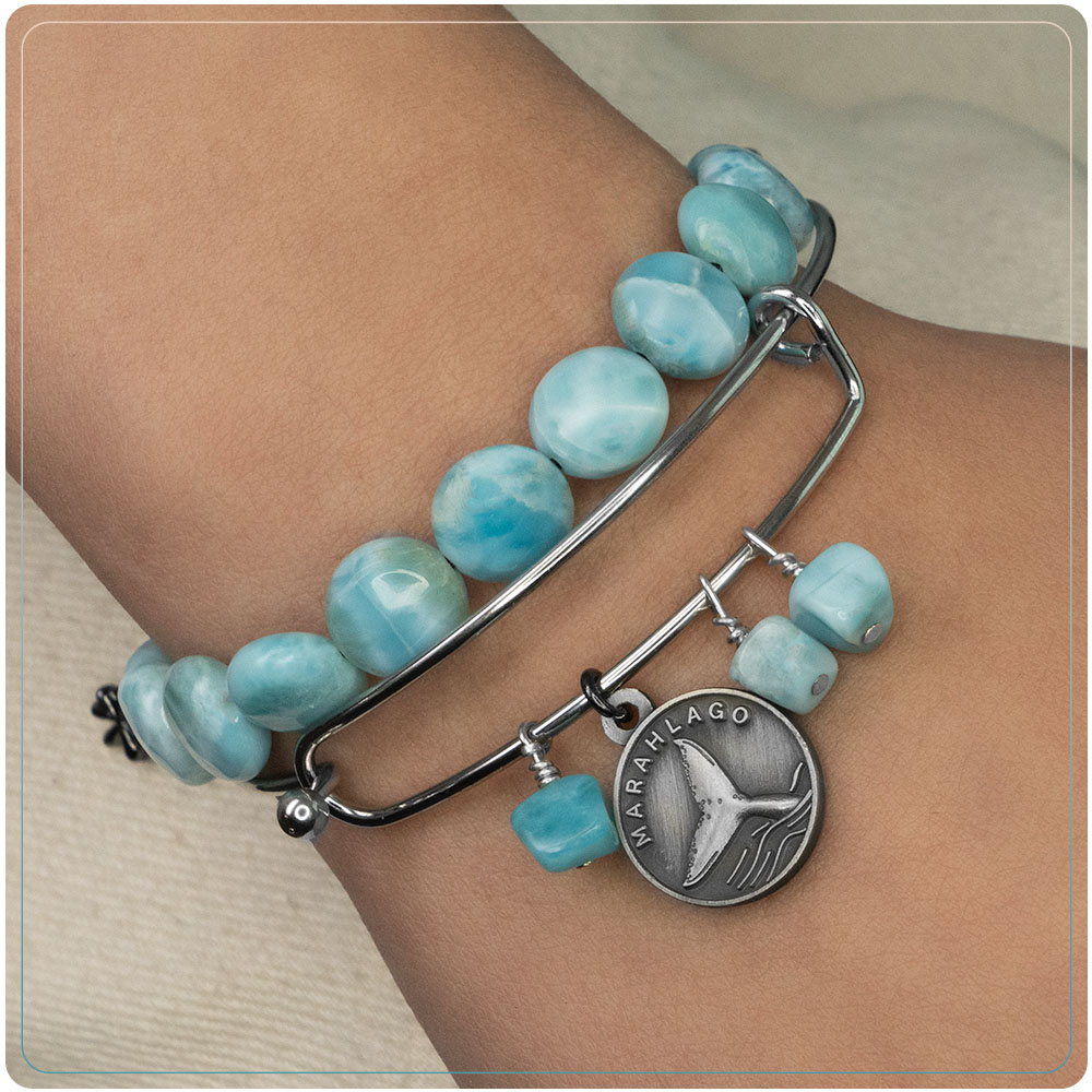 marahlago larimar Bracelet Gift Set jewelry