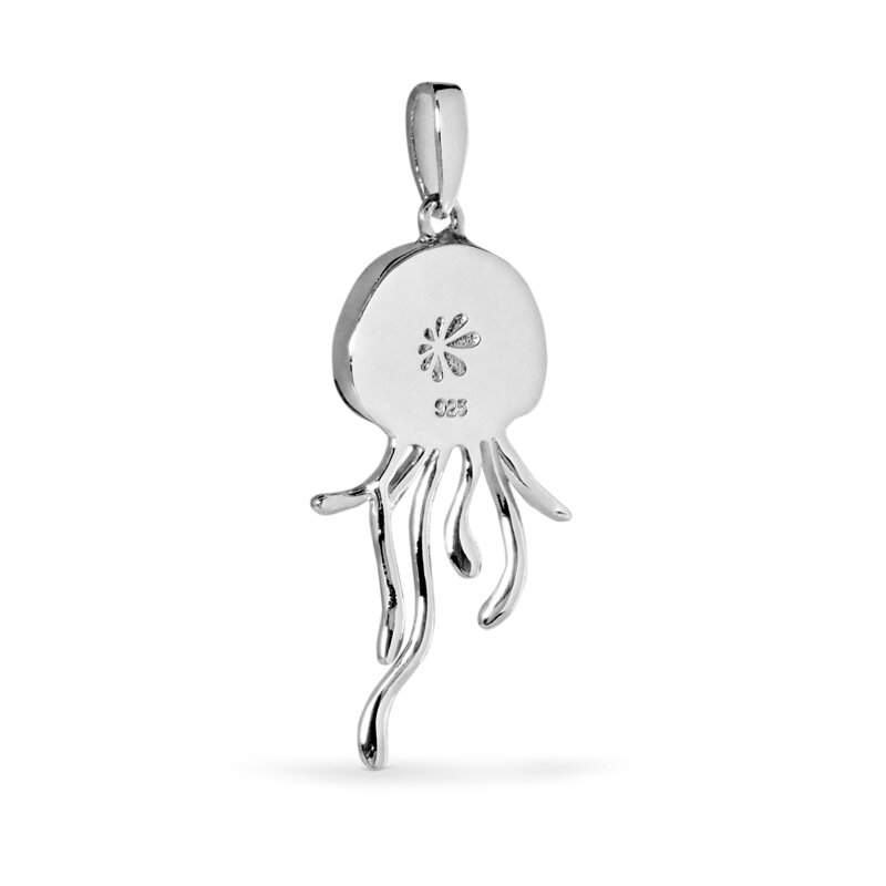 marahlago larimar Moon Jellyfish Necklace jewelry