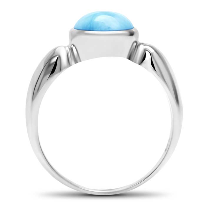 Gemstone Jewelry Ring Liquid Larimar